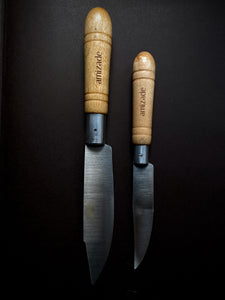 Traditional Portuguese wooden kitchen knives