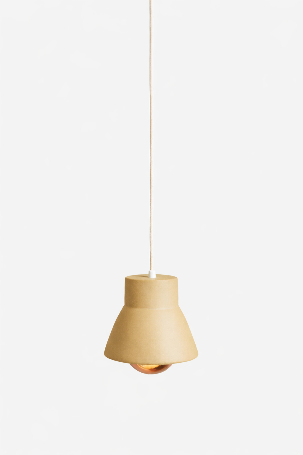 Faro - Porcelain Pendant Light - Golden Moka