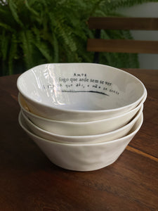 Palavras - Porcelain bowl