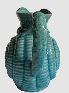 Turquoise blue Pitcher