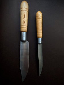Traditional Portuguese wooden kitchen knives