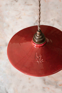 Tomar Pendant Light - Garnet red