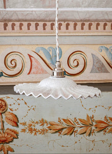 Viana White craquelé ceramic