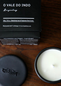Natural scented candle perfumed tea Darjeeling