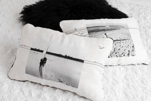 Paz - Linen cushion cover