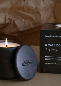 Natural scented candle perfumed tea Darjeeling